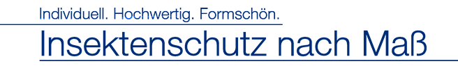 Insektenschutz